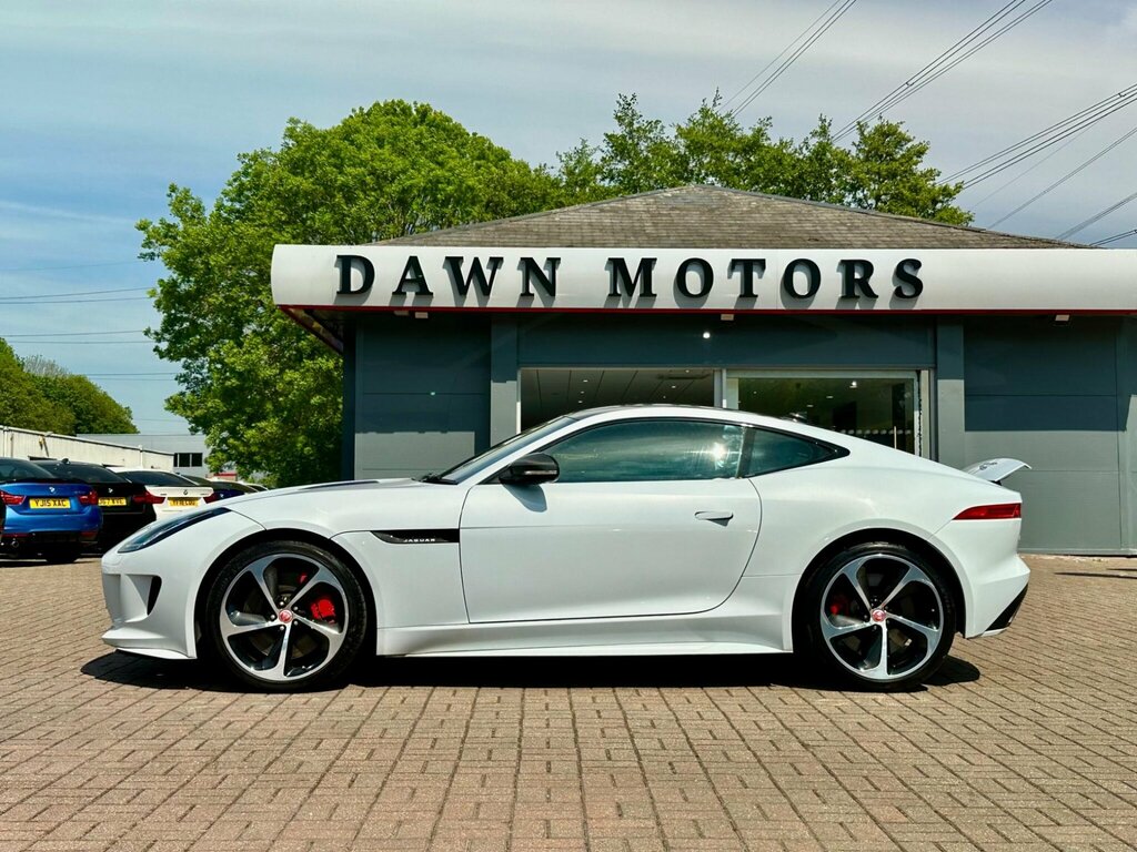 Jaguar F-Type 3.0 V6 S Coupe Euro 6 Ss 380 White #2