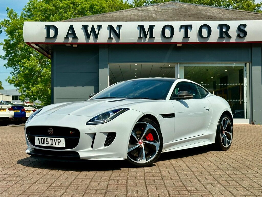Jaguar F-Type 3.0 V6 S Coupe Euro 6 Ss 380 White