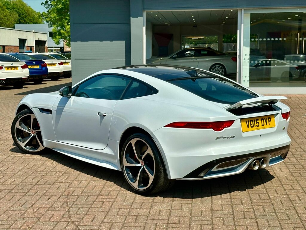 Jaguar F-Type 3.0 V6 S Coupe Euro 6 Ss 380 White #5