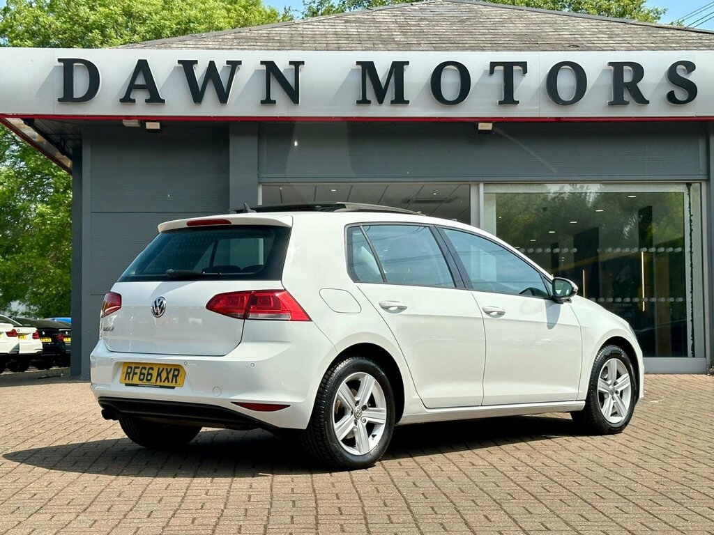 Volkswagen Golf 1.4 Tsi Bluemotion Tech Match Edition Dsg Euro 6 RF66KXR White #2