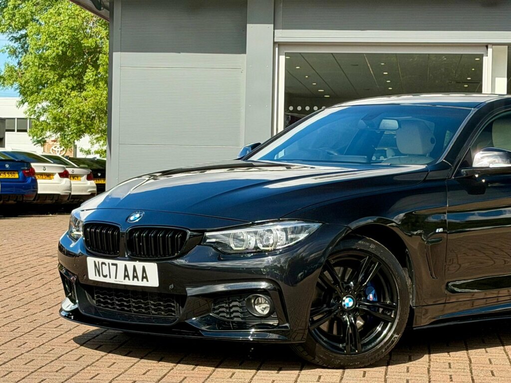 BMW 4 Series Gran Coupe 2.0 420I M Sport Xdrive Euro 6 Ss Black #6