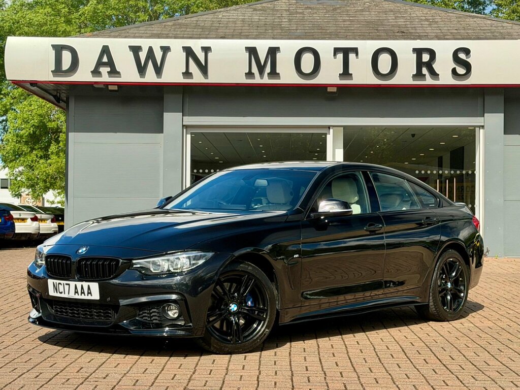 BMW 4 Series Gran Coupe 2.0 420I M Sport Xdrive Euro 6 Ss Black