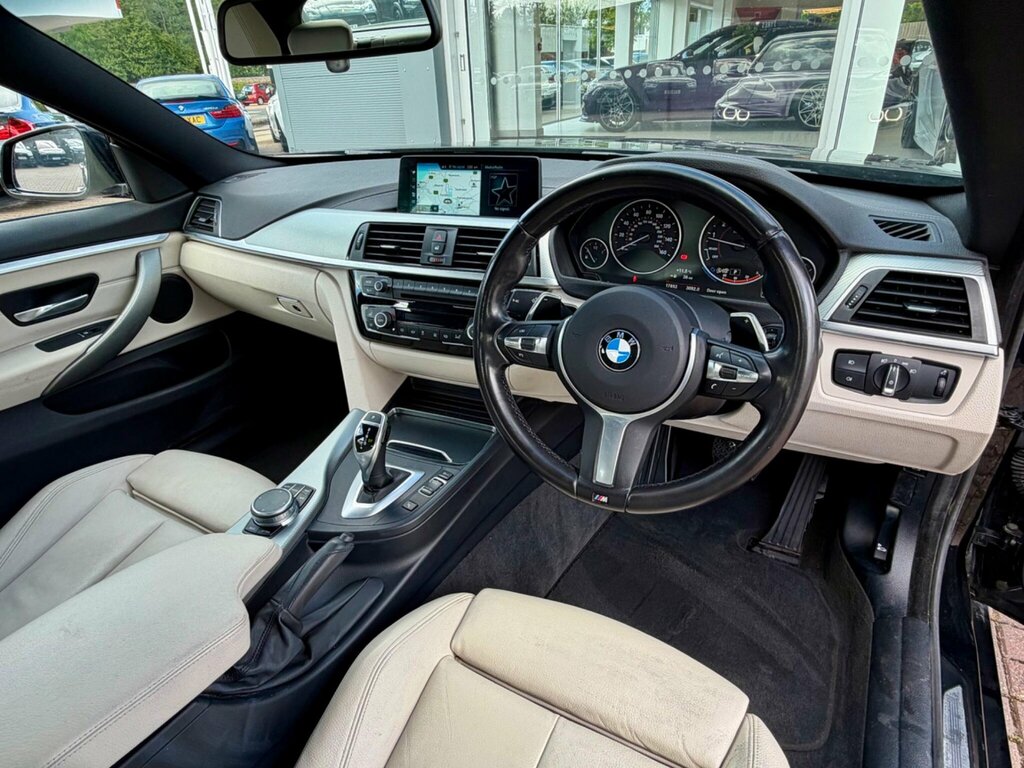 BMW 4 Series Gran Coupe 2.0 420I M Sport Xdrive Euro 6 Ss Black #3