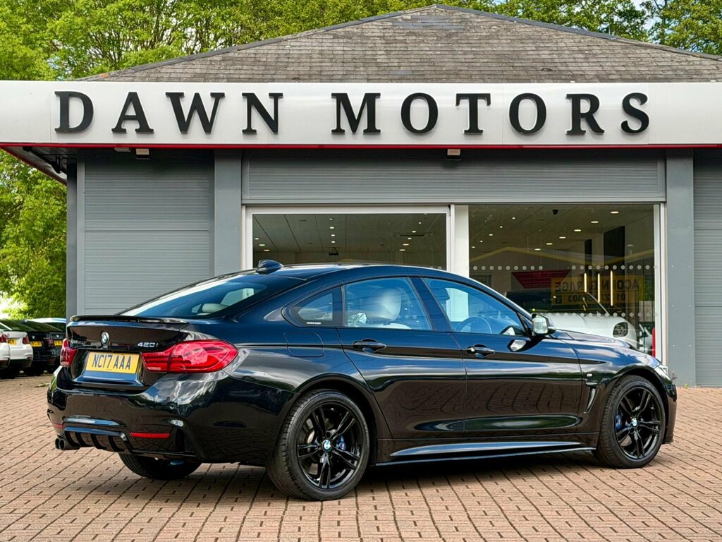 BMW 4 Series Gran Coupe 2.0 420I M Sport Xdrive Euro 6 Ss Black #4