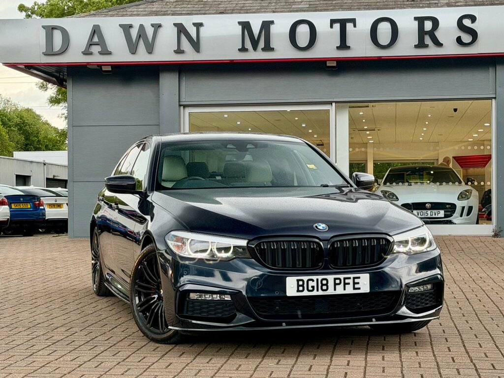 BMW 5 Series 2.0 520D M Sport Xdrive Euro 6 Ss BG18PFE Black #6