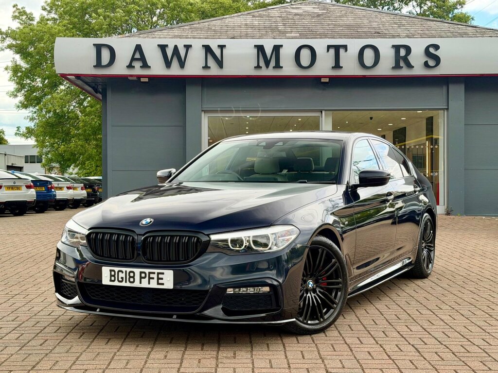 BMW 5 Series 2.0 520D M Sport Xdrive Euro 6 Ss BG18PFE Black #5