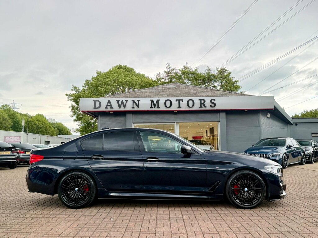 BMW 5 Series 2.0 520D M Sport Xdrive Euro 6 Ss BG18PFE Black #2