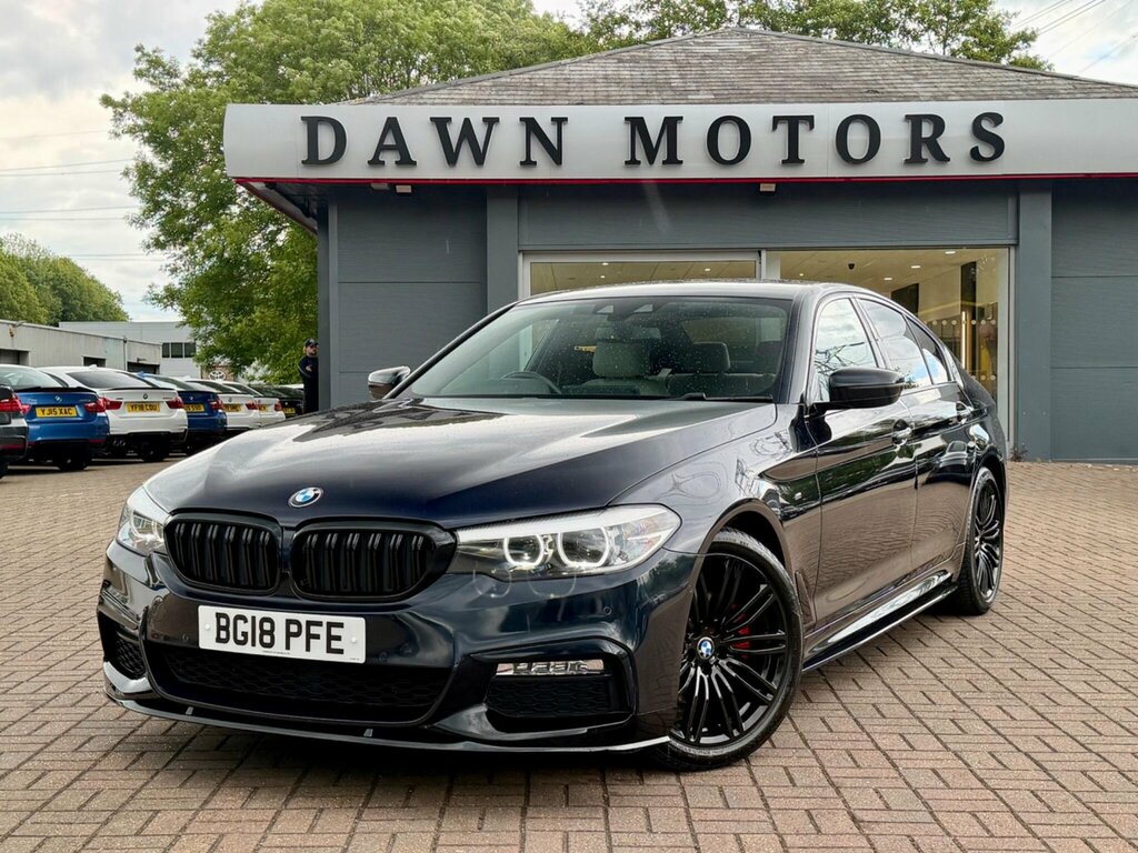 BMW 5 Series 2.0 520D M Sport Xdrive Euro 6 Ss Black