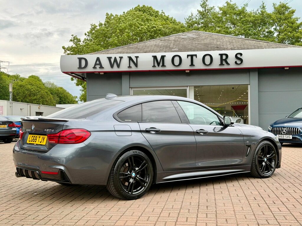 BMW 4 Series Gran Coupe 2.0 420D M Sport Euro 6 Ss Grey #2