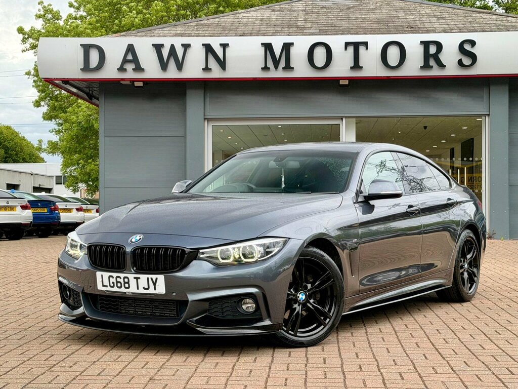 BMW 4 Series Gran Coupe 2.0 420D M Sport Euro 6 Ss Grey #6
