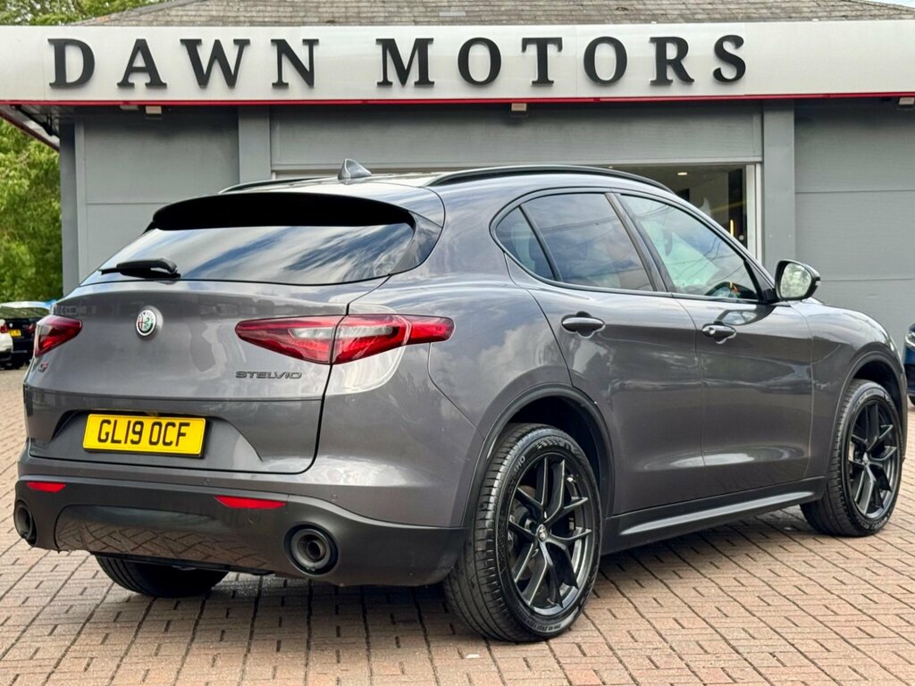 Alfa Romeo Stelvio 2.0T Nero Edizione Q4 Awd Euro 6 Ss GL19OCF Grey #2