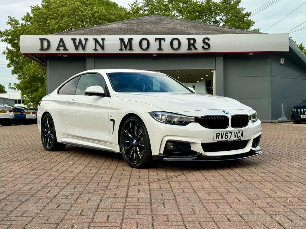 BMW 4 Series 2.0 420I M Sport Euro 6 Ss RV67VCA White #4