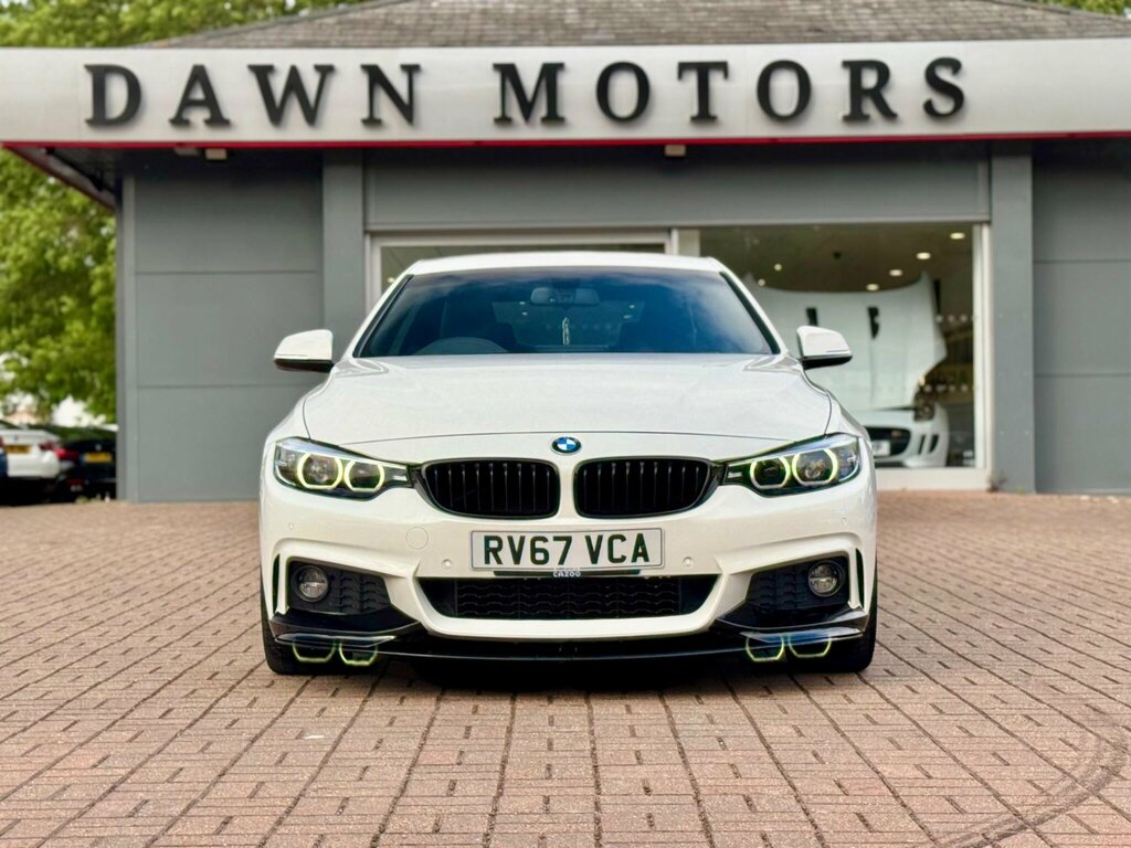 BMW 4 Series 2.0 420I M Sport Euro 6 Ss RV67VCA White #5