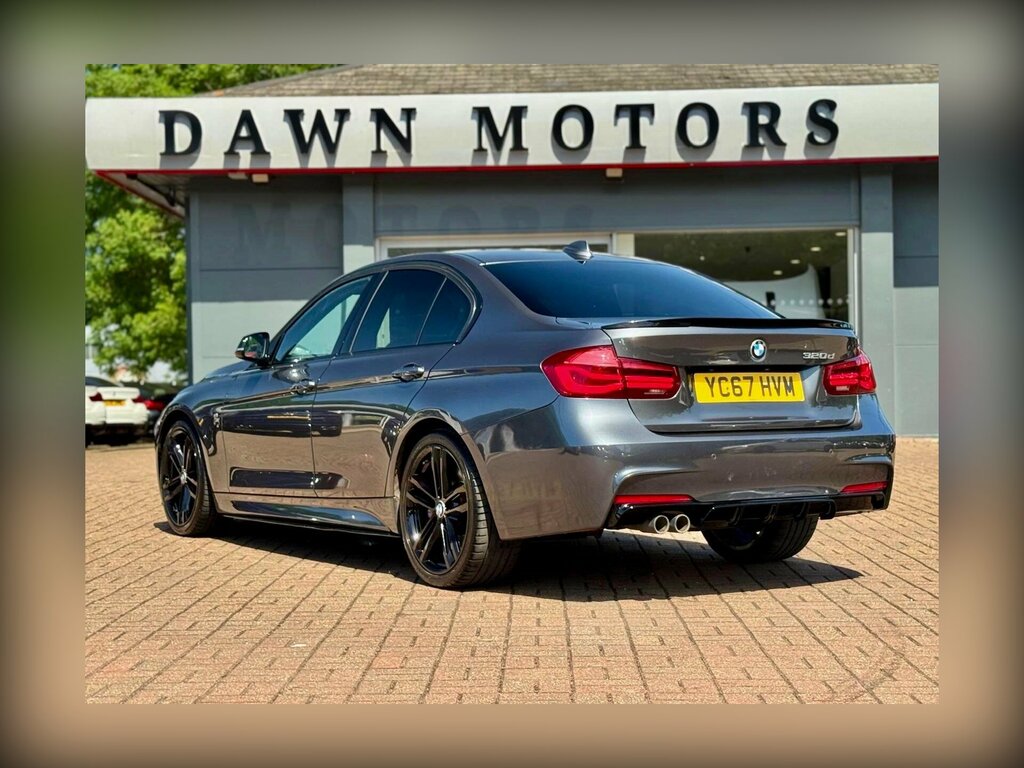 BMW 3 Series 2.0 320D M Sport Shadow Edition Euro 6 Ss YC67HVM Grey #5