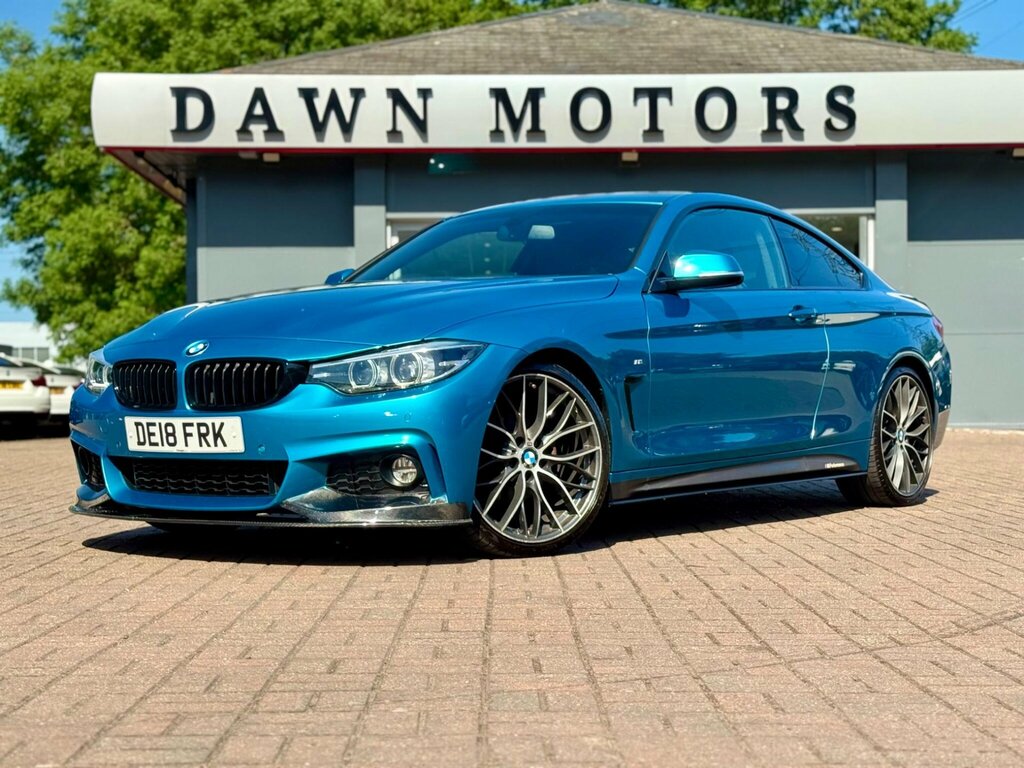 BMW 4 Series 2.0 420I M Sport Euro 6 Ss DE18FRK Blue #6