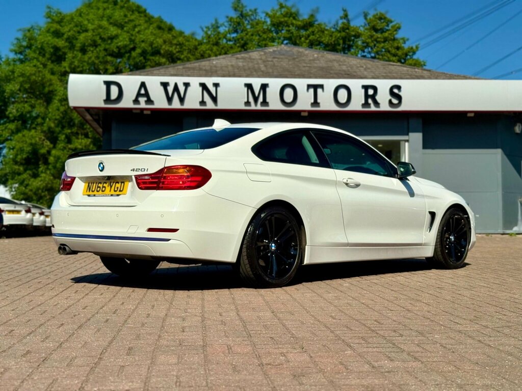BMW 4 Series 2.0 420I Sport Euro 6 Ss White #2
