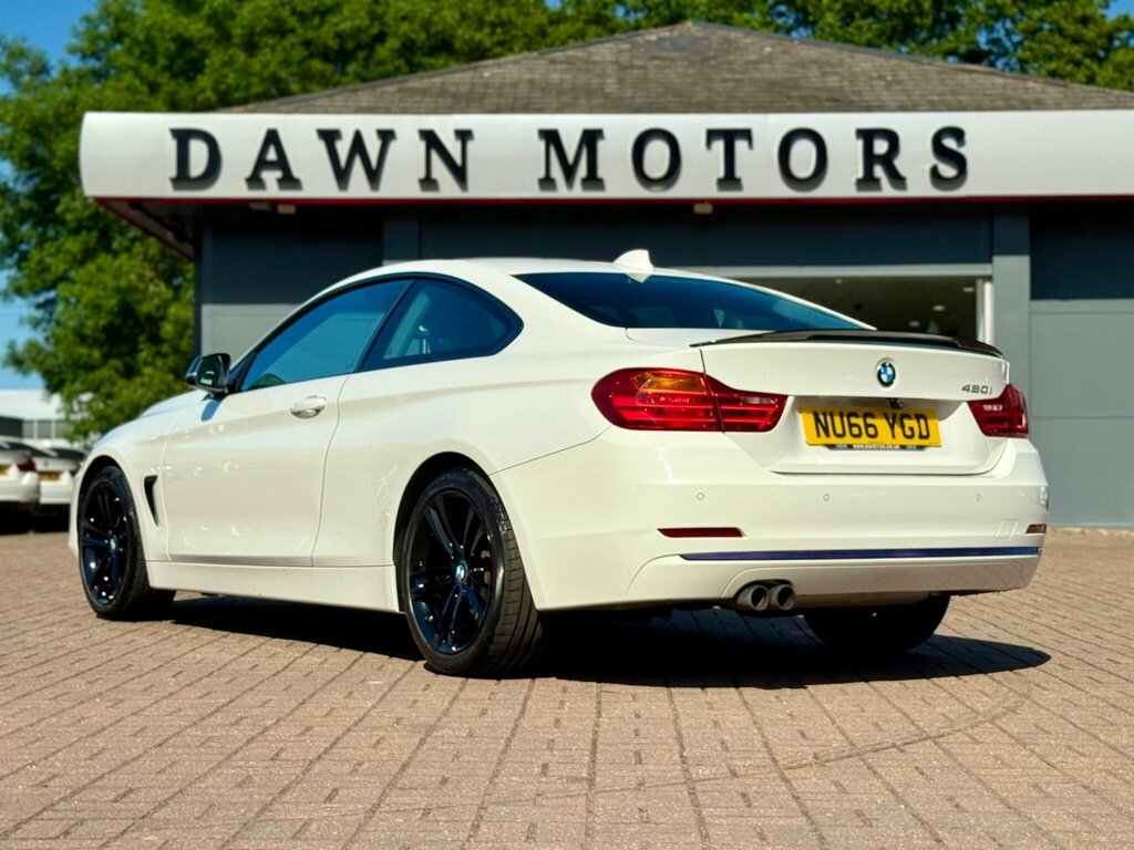 BMW 4 Series 2.0 420I Sport Euro 6 Ss White #5