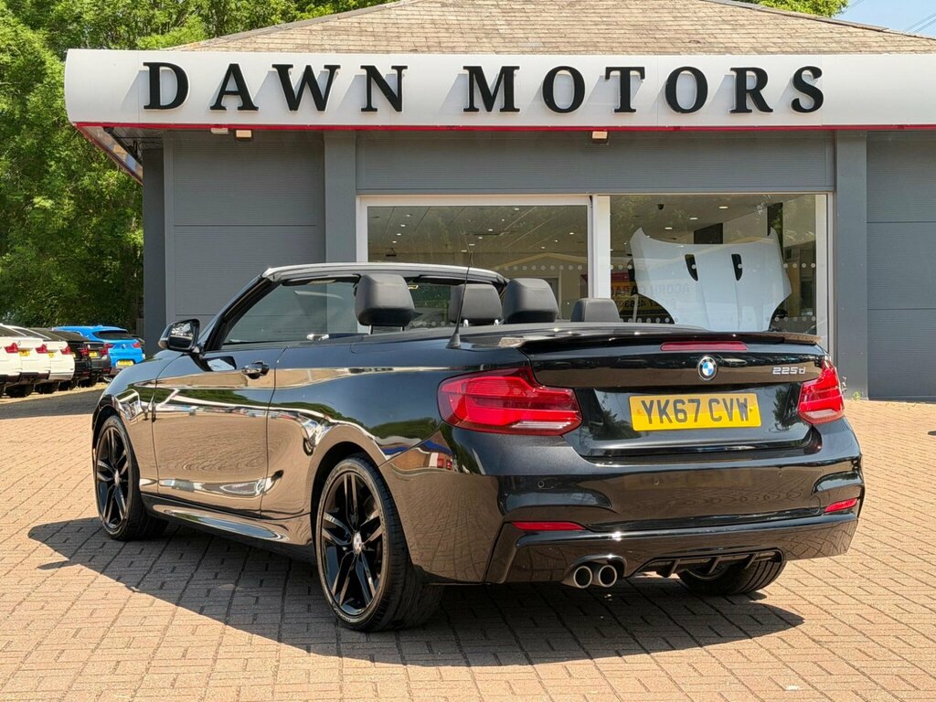 BMW 2 Series 2.0 225D M Sport Euro 6 Ss YK67CVW Black #4