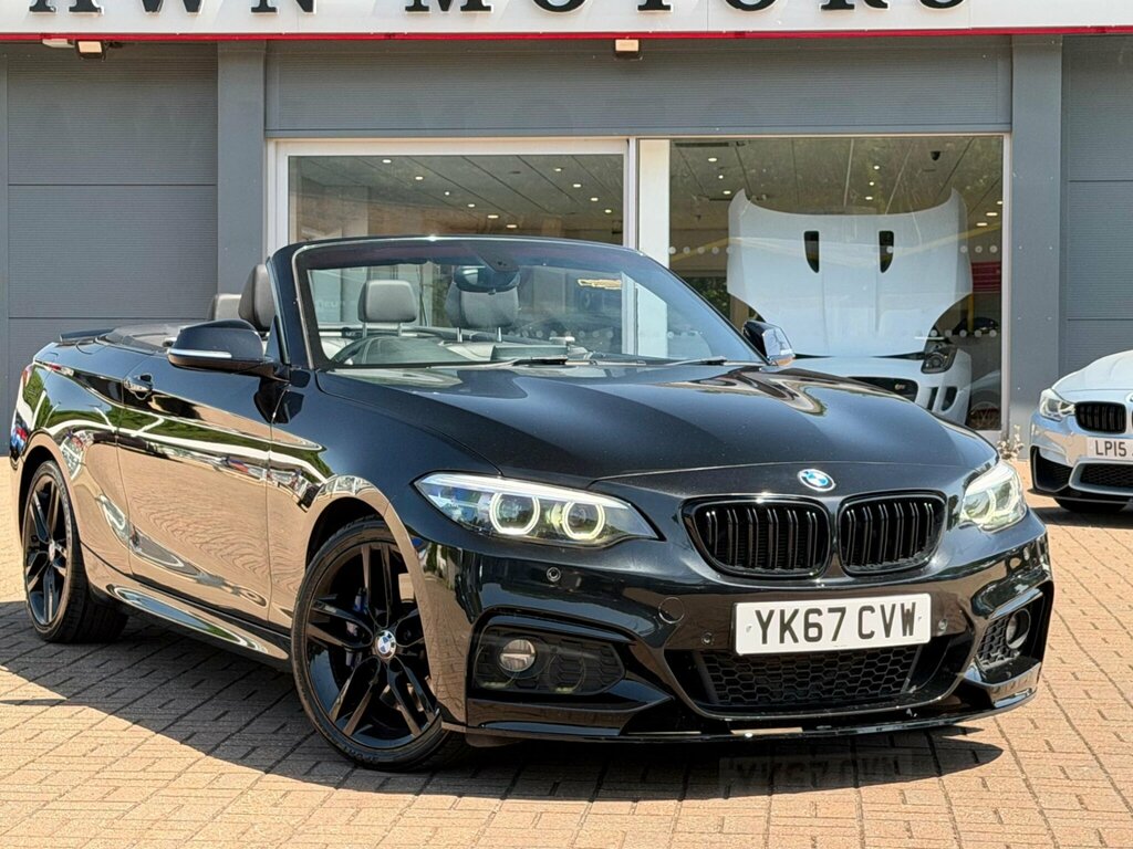 BMW 2 Series 2.0 225D M Sport Euro 6 Ss YK67CVW Black #5