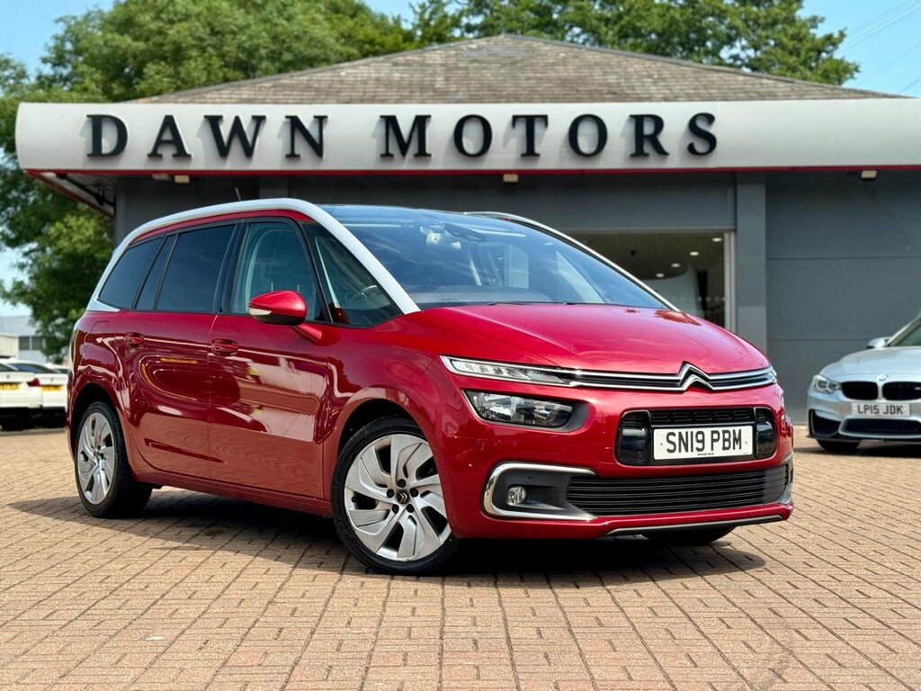 Citroen Grand C4 SpaceTourer 2.0 Bluehdi Flair Eat8 Euro 6 Ss Red