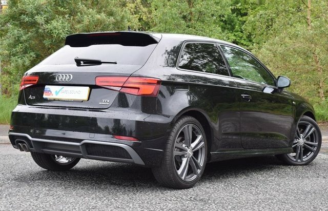 Audi A3 2.0 Tdi S Line DF66RHZ Black #4