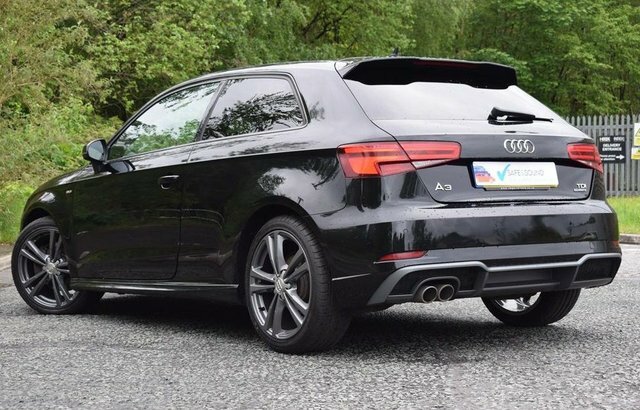 Audi A3 2.0 Tdi S Line DF66RHZ Black #6