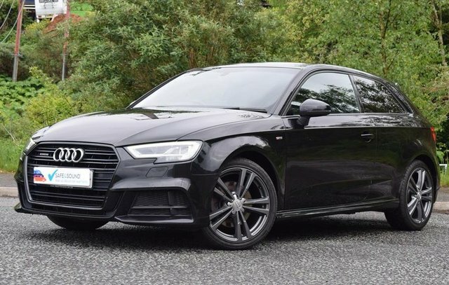 Audi A3 2.0 Tdi S Line DF66RHZ Black #5