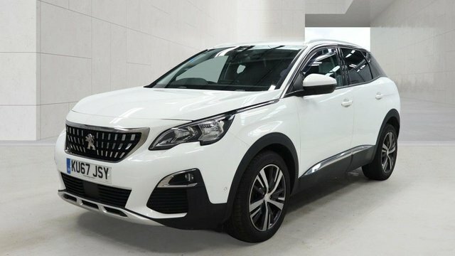 Peugeot 3008 1.6 Bluehdi Allure Suv KU67JSY White #2