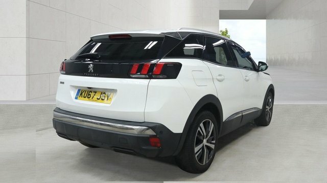 Peugeot 3008 1.6 Bluehdi Allure Suv KU67JSY White #3