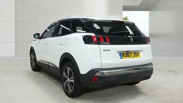 Peugeot 3008 1.6 Bluehdi Allure Suv KU67JSY White #4