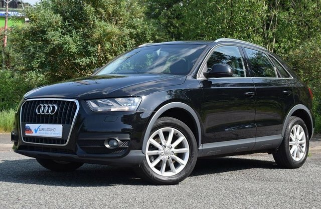Audi Q3 2.0 Tdi Se Suv YA14OGM Black #5