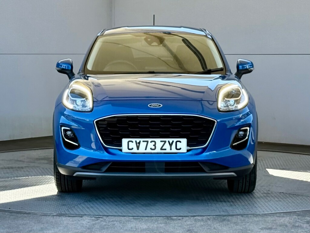 Ford Puma 1.0T Ecoboost Mhev Titanium Suv Hybrid CV73ZYC Blue #3