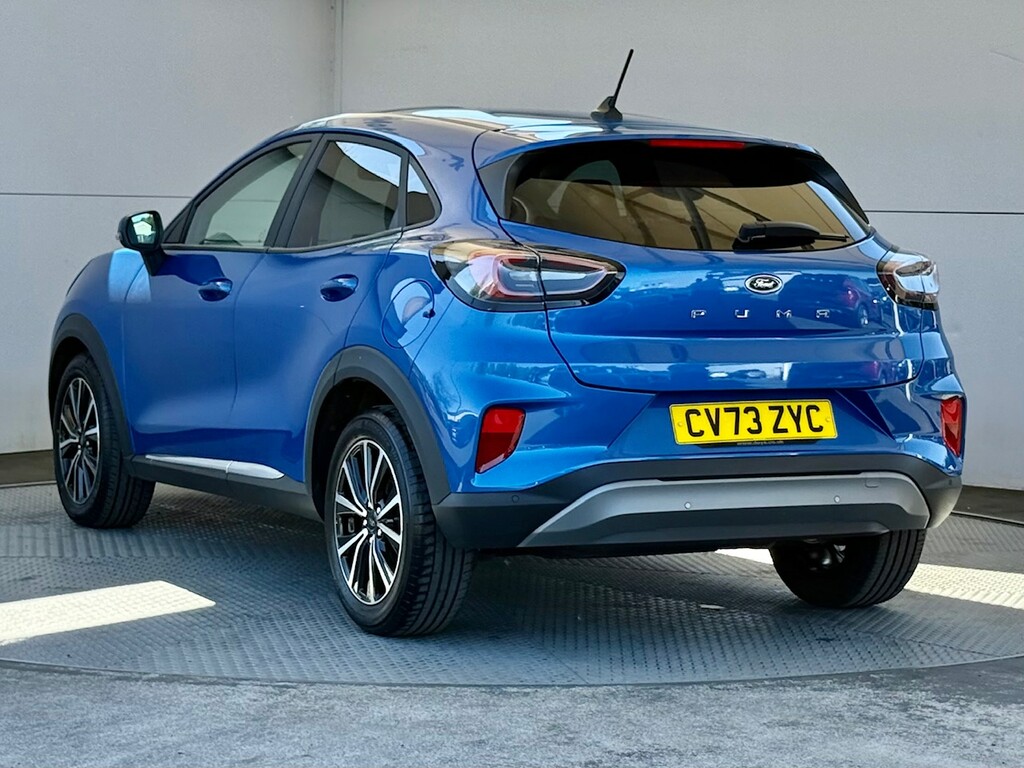 Ford Puma 1.0T Ecoboost Mhev Titanium Suv Hybrid CV73ZYC Blue #6