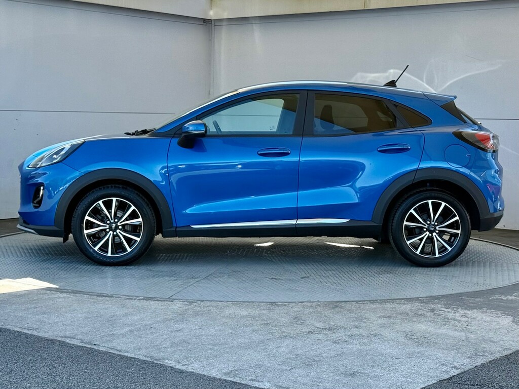 Ford Puma 1.0T Ecoboost Mhev Titanium Suv Hybrid CV73ZYC Blue #5