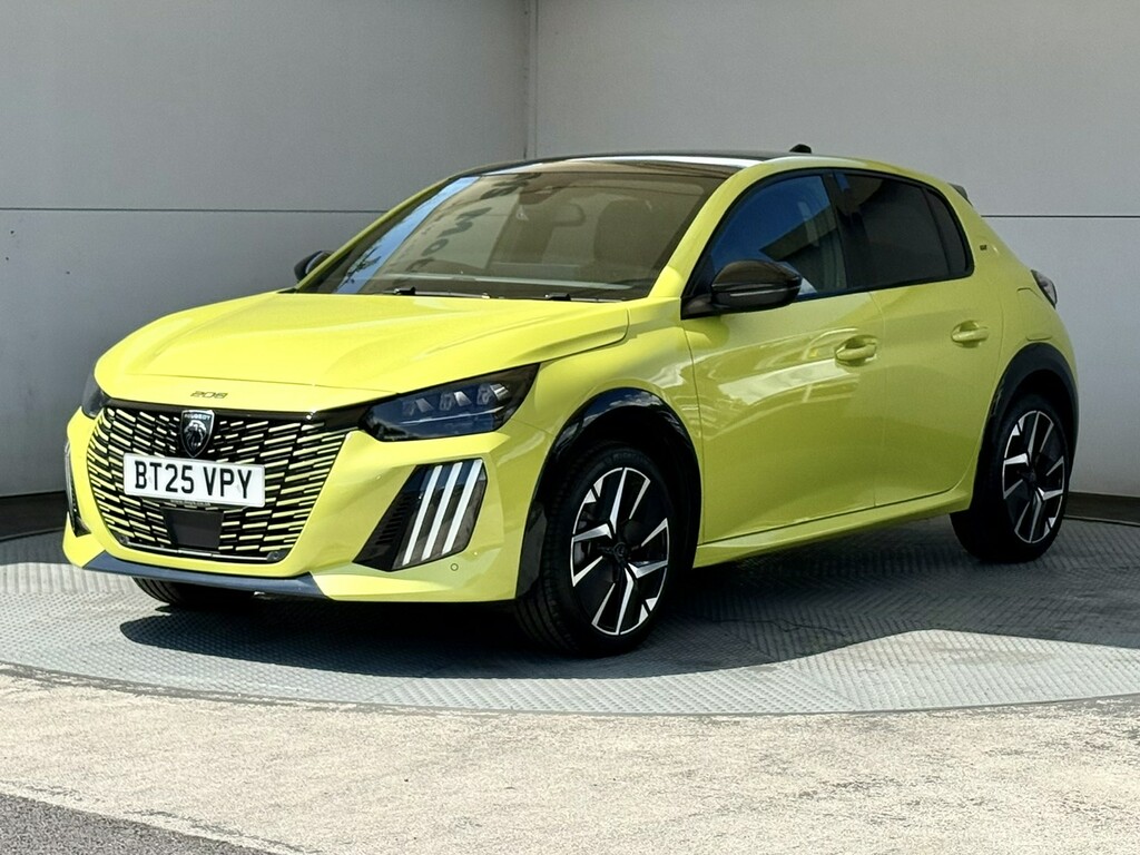 Peugeot 208 1.2 Puretech Gt Hatchback Euro 6 BT25VPY Yellow #4