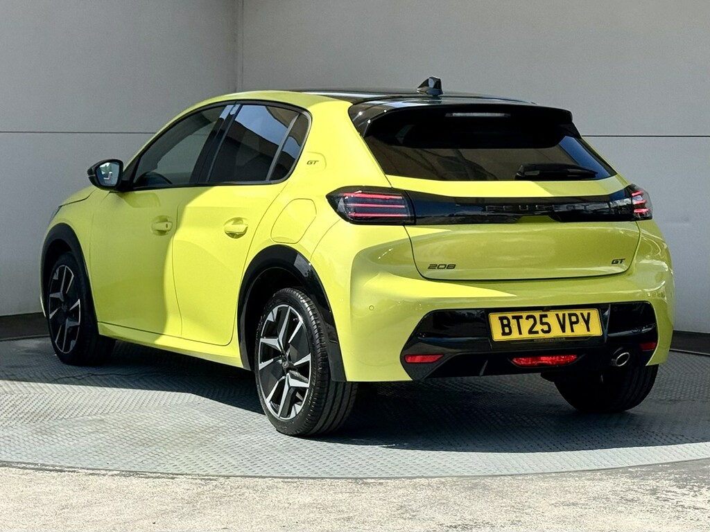Peugeot 208 1.2 Puretech Gt Hatchback Euro 6 BT25VPY Yellow #6