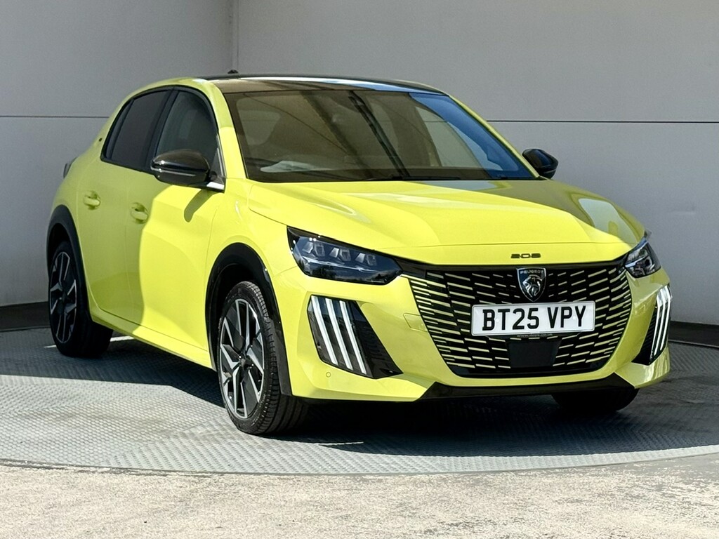 Peugeot 208 1.2 Puretech Gt Hatchback Euro 6 BT25VPY Yellow #2