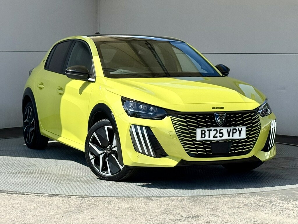 Peugeot 208 1.2 Puretech Gt Hatchback Euro 6 Yellow
