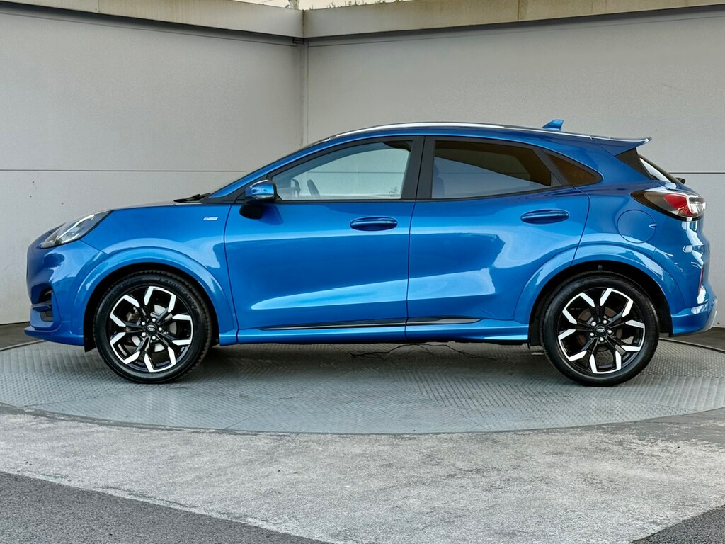 Ford Puma 1.0T Ecoboost Mhev St-line X Suv Hybrid CV73YDC Blue #5