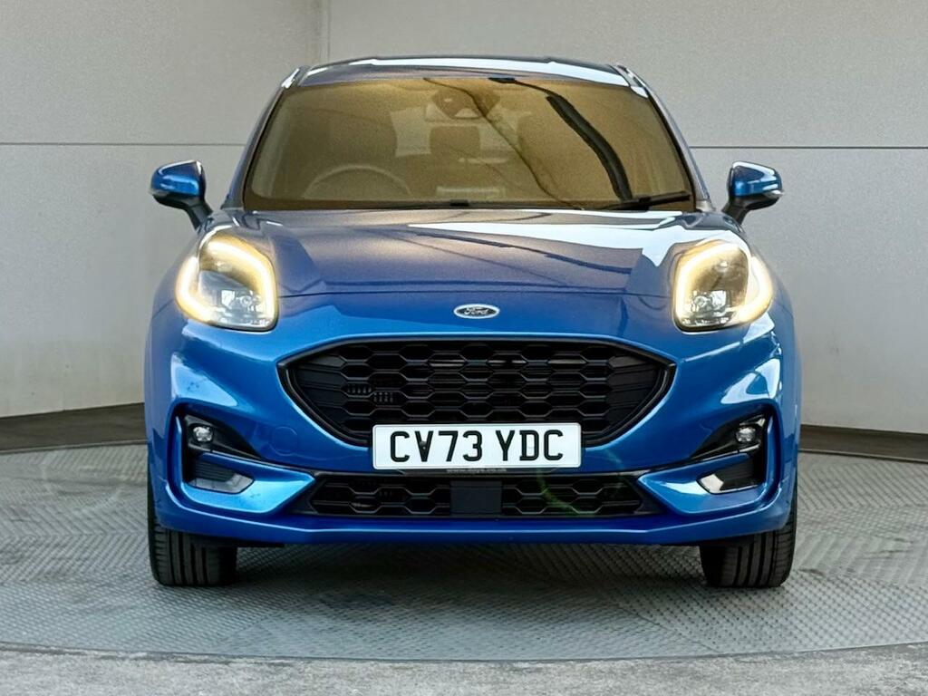 Ford Puma 1.0T Ecoboost Mhev St-line X Suv Hybrid CV73YDC Blue #3