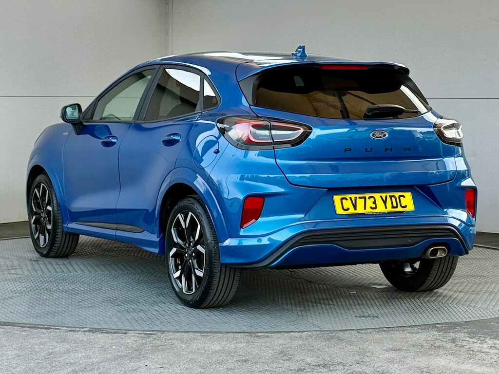 Ford Puma 1.0T Ecoboost Mhev St-line X Suv Hybrid CV73YDC Blue #6