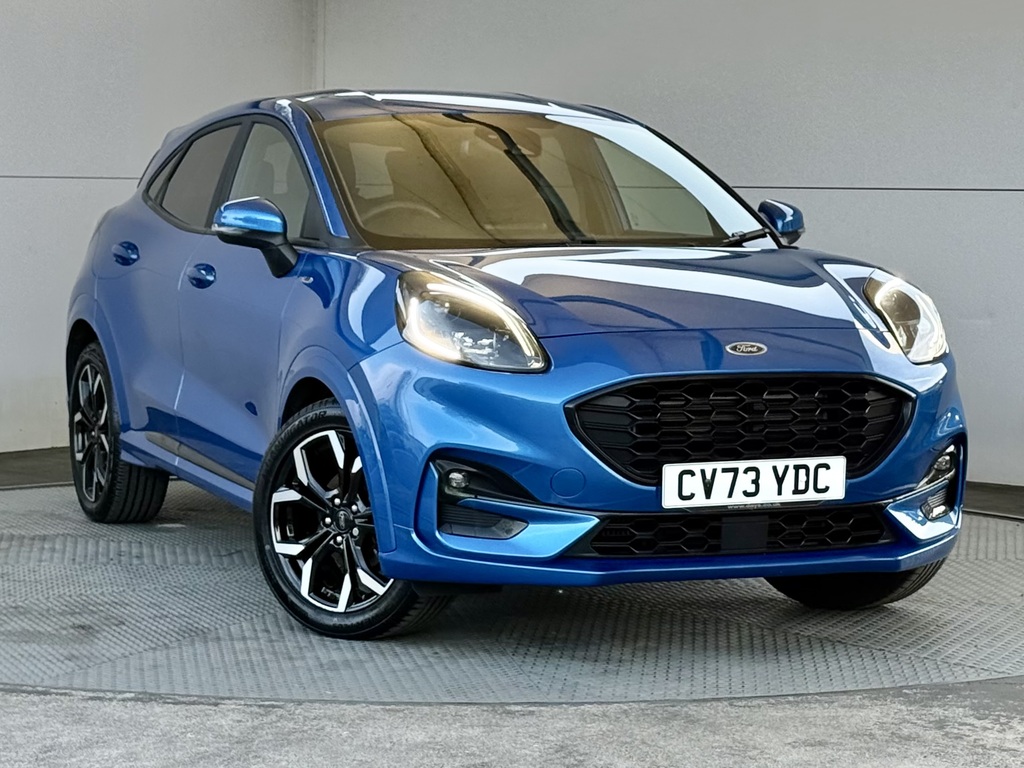Ford Puma 1.0T Ecoboost Mhev St-line X Suv Hybrid Blue