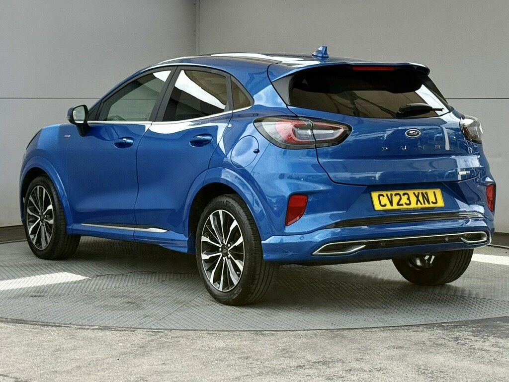 Ford Puma 1.0T Ecoboost Mhev St-line Vignale Suv CV23XNJ Blue #6