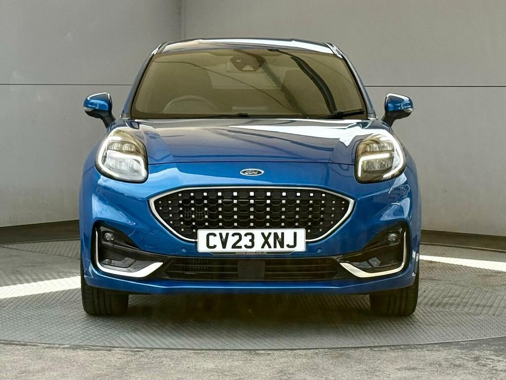 Ford Puma 1.0T Ecoboost Mhev St-line Vignale Suv CV23XNJ Blue #3