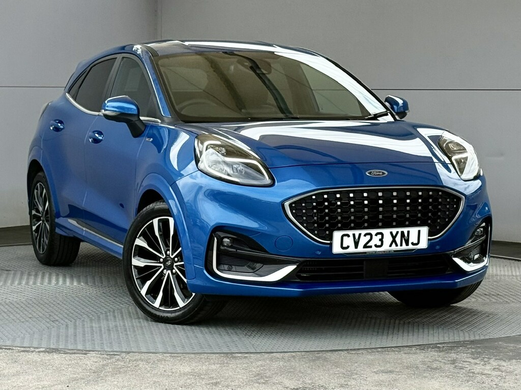 Ford Puma 1.0T Ecoboost Mhev St-line Vignale Suv Blue