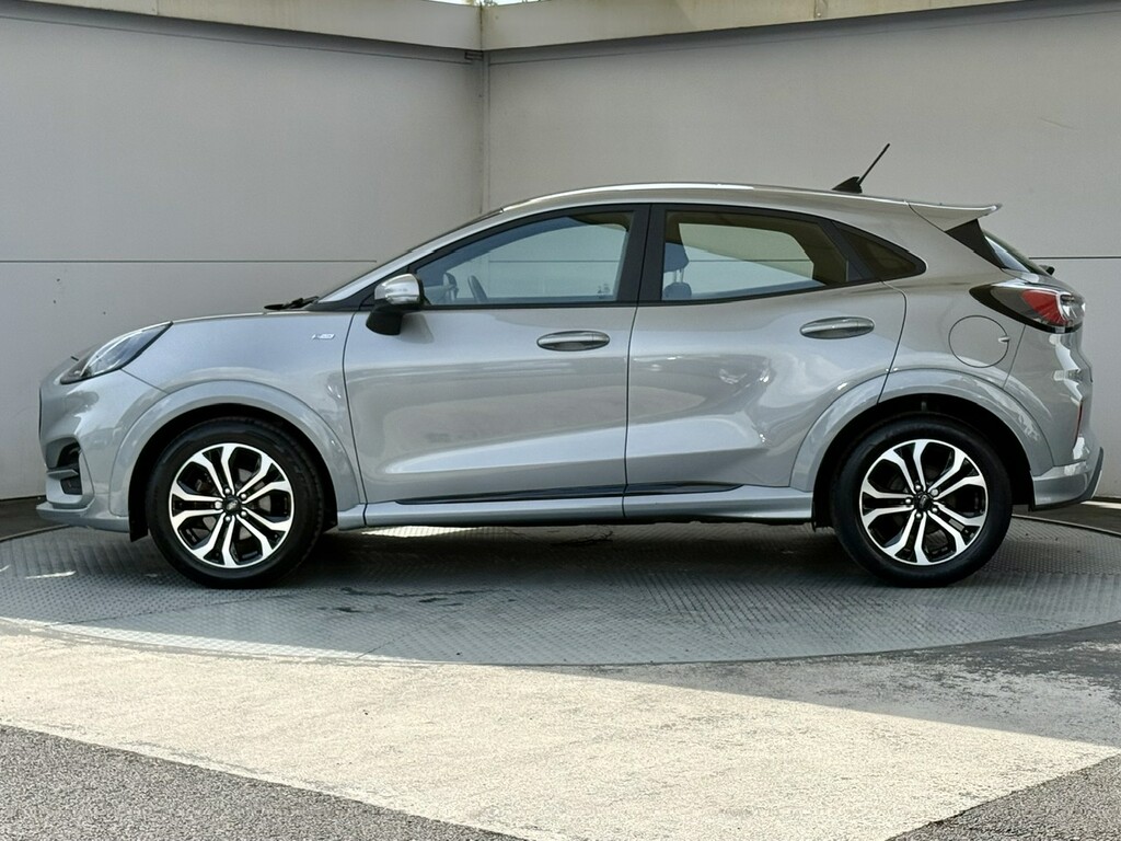 Ford Puma 1.0T Ecoboost Mhev St-line Suv Hybrid M CU23LBZ Silver #4