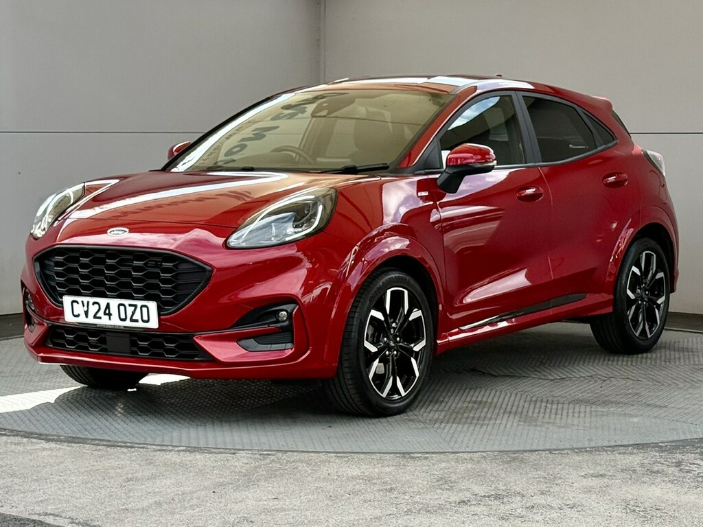 Ford Puma 1.0T Ecoboost Mhev St-line X Suv Hybrid CV24OZO Red #3