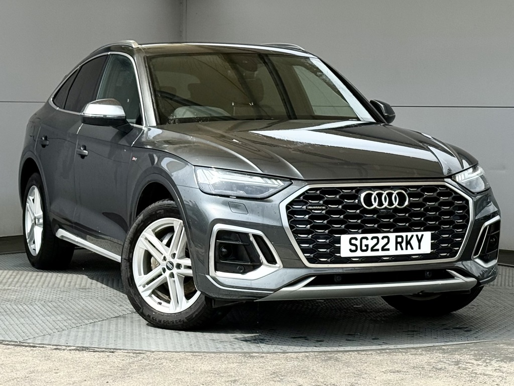 Audi Q5 2.0 Tdi 40 S Line Sportback S Tronic Qu Grey