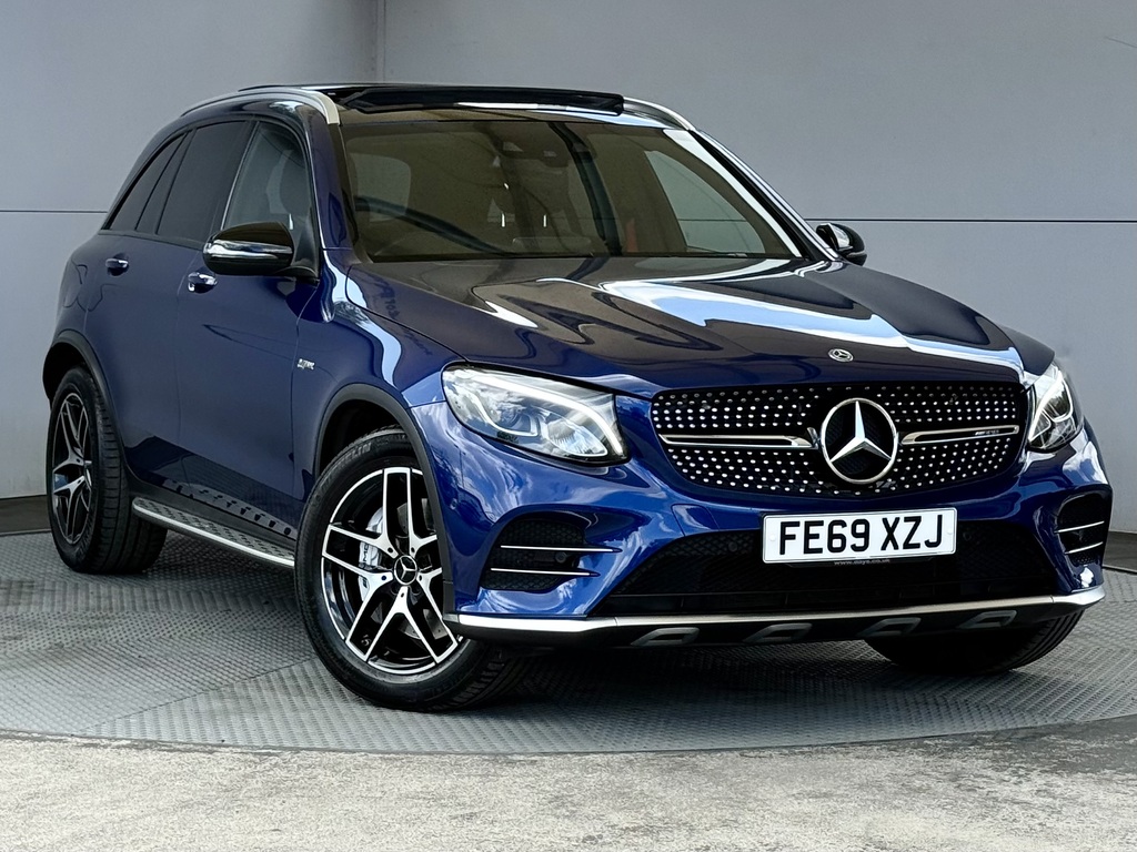 Mercedes-Benz GLC Class 3.0 Glc43 V6 Amg Premium Plus G-tronic 4 Blue