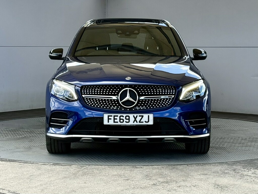 Mercedes-Benz GLC Class 3.0 Glc43 V6 Amg Premium Plus G-tronic 4 FE69XZJ Blue #3